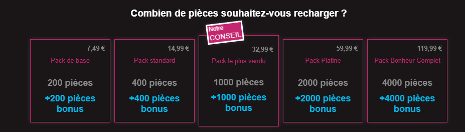 Combien coûte Fetoo prix