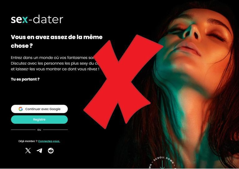 sex dater arnaque